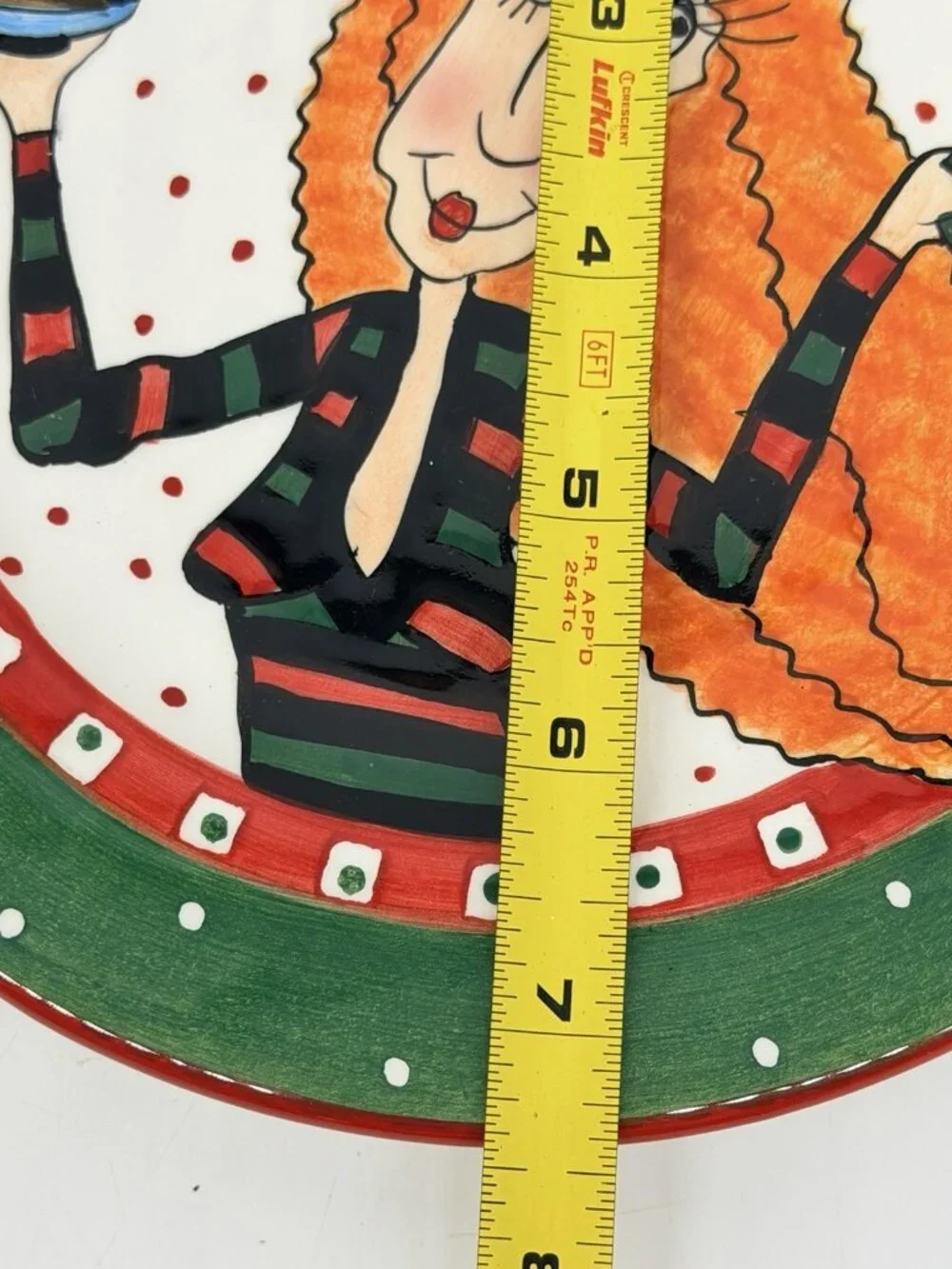 Mary Lester “Meeva” The Christmas Diva 2003 Dessert Plates
